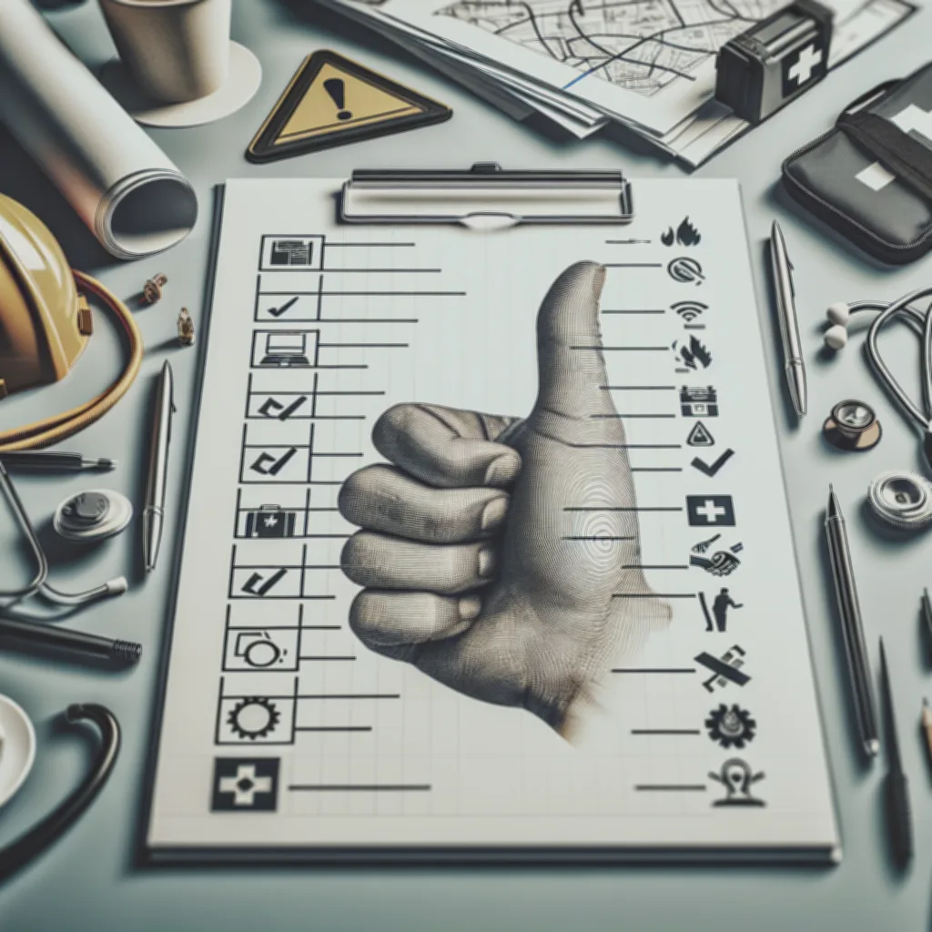 중대재해처벌법 자가진단표 체크리스트